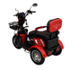 Електровелосипед Corso &laquo;Logan&raquo; LN-312009, двигун 1200W, акумулятор 72V/23Ah, колеса 300-10 Logan-Red фото 5