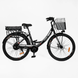 Електровелосипед Corso &laquo;VOLT BIKE&raquo; 26" дюймів TB-63922 (1) +КОШИК, рама сталева, двигун 500W, акум. 36V13Ah